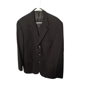 Louis Dell'Olio Men's Wool Blazer Sportscoat Jacket Made in Italy - Size 40S